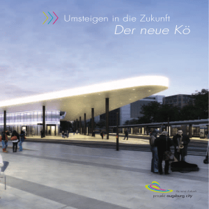 Der neue K&ouml; - projekt augsburg city