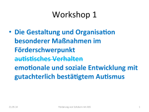 Workshop 1 - vds