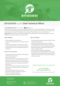 myfoodhero - Digitack GmbH