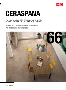Das Magazin für spanische fliesen - Ceraspaña