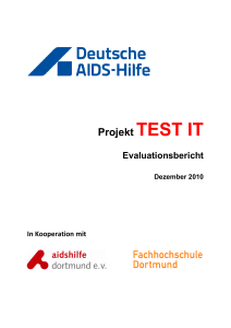 Projekt TEST IT - Deutsche AIDS