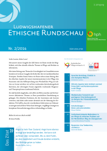 Ethische Rundschau - Katholischer Pflegeverband e.V.