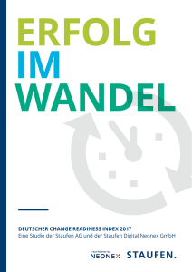Studie "Erfolg im Wandel / Change Readiness Index