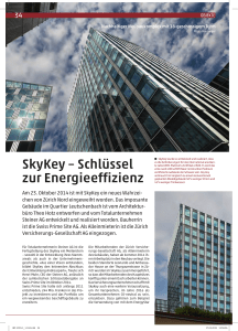SkyKey – Schlüssel zur Energieeffizienz - Robe
