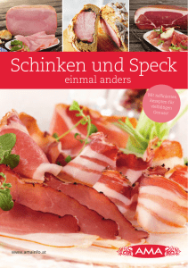 Schinken und Speck - AMA-Shop