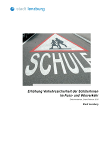 Erhöhung Verkehrssicherheit der SchülerInnen