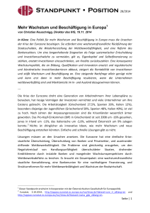 Standpunkt • Position 28/2014 - Österreichische Gesellschaft für