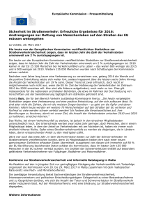 Erfreuliche Ergebnisse f&uuml;r 2016: Anstrengungen zur