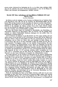 Bericht 1957 Aber Aufnahmen anf den Blättern Feldkirch (141) nnd
