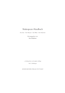 Shakespeare-Handbuch