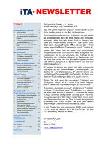 newsletter - Institut für Technologie und Arbeit e.V.