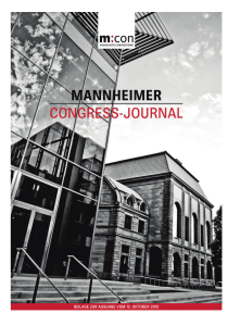 Congress-Journal - Schmerzkongress 2015