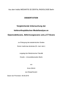 DISSERTATION Vergleichende Untersuchung der - diss.fu