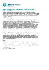 CH PDF-Katalog - Stifter helfen