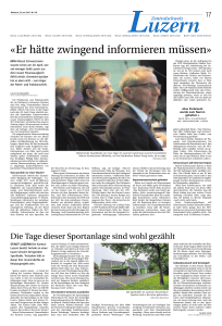 Er h&auml;tte zwingend informieren m&uuml;ssen