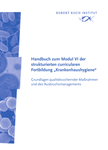 Handbuch zum Modul VI der strukturierten curricularen