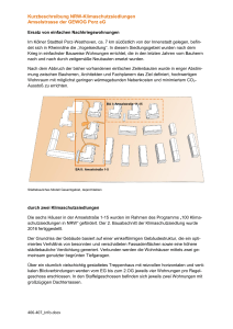 Kurzbeschreibung NRW-Klimaschutzsiedlungen Amselstrasse der