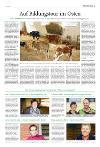 Auf Bildungstour im Osten