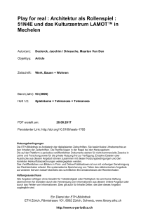 51N4E und das Kulturzentrum LAMOT&trade; in Mechelen - E