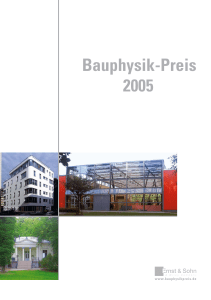 Bauphysik-Preis 2005
