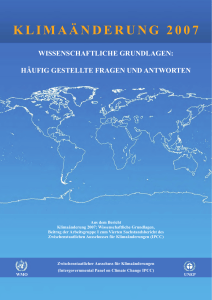 Klimaänderung 2007 - Deutsches Klima Konsortium