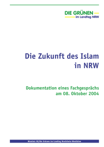 Die Zukunft des Islam in NRW