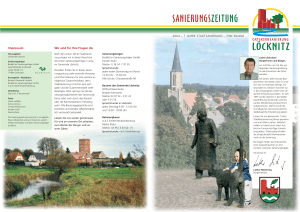 sanierungszeitung - Amt L&ouml;cknitz