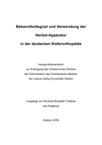 Bekanntheitsgrad und Verwendung der Herbst