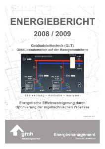 Energiebericht 2008 / 2009