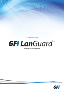 GFI-Produkthandbuch Administratorhandbuch