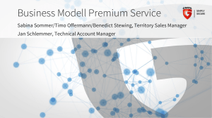 Business Modell Premium Service