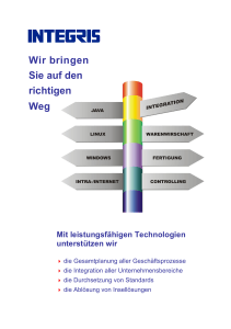 Wir bringen Sie auf den richtigen Weg