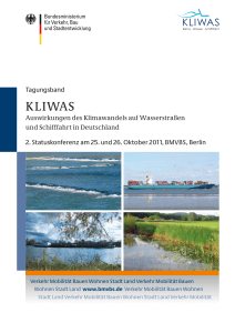 KLIWAS – Tagungsband zur 2. Statuskonferenz (Oktober