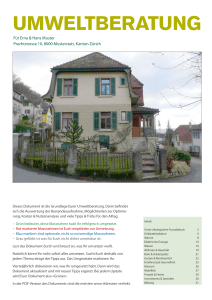 UmweltberatUng - Kistler Holistic