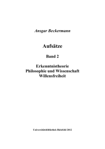 Aufsätze - Publications at Bielefeld University