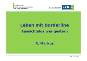 Leben mit Borderline - Eckhard Busch Stiftung