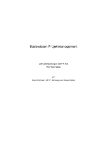 Basiswissen Projektmanagement - Lo-net2