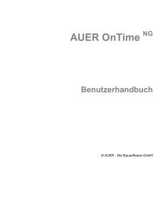 AUER OnTime - AUER Success