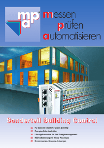 PC-based Control im Green Building -