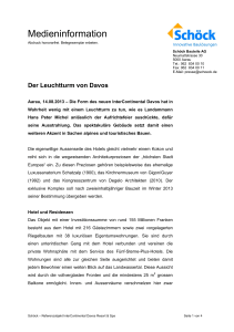 Medieninformation - Schöck Bauteile AG