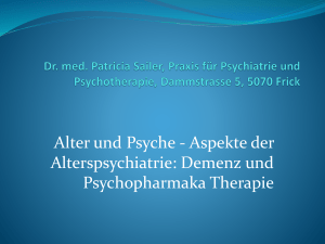 Dr. med. Patricia Sailer, Praxis für Psychiatrie und Psychotherapie