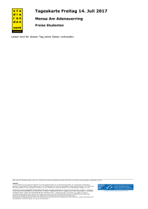 Studierendenwerk Karlsruhe 16.07.2017 14:03:13