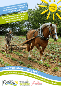 HandwerkErlebnisroute 2017