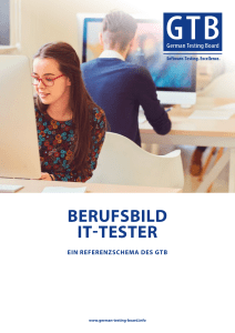 berufsbild it-tester - German Testing Board