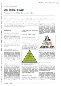 Es sen zi el les Ei wei&szlig; - Naturheilpraxis Dr. Pedersen