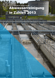Abwasserreinigung in Zahlen 2013 - AWEL Amt für Abfall, Wasser