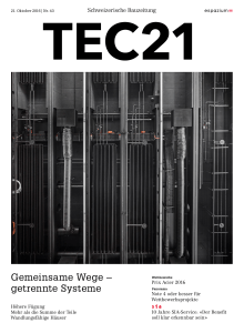 Heft-PDF TEC21 43/2016
