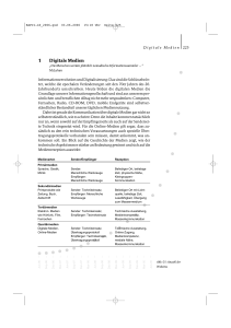 1 Digitale Medien - Visuelle Mediengestaltung