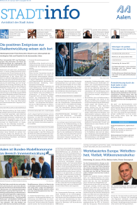 Die positiven Ereignisse zur Stadtentwicklung setzen sich fort