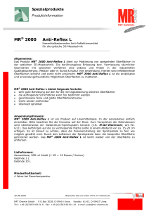 MR® 2000 Anti-Reflex L